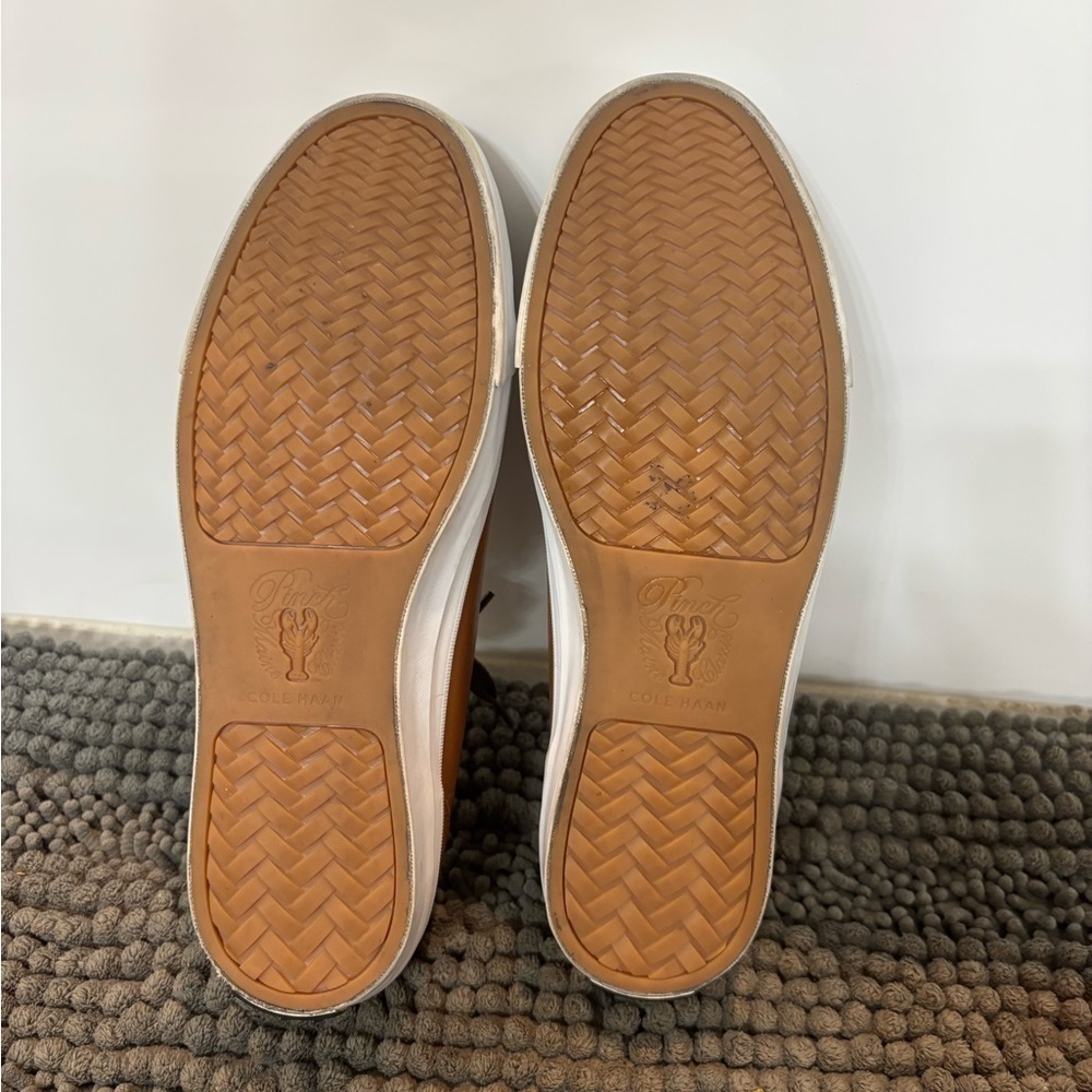 Cole Haan Grand Series Pinch Maine Classics Brown Leather Shoes - Picture 2 of 8